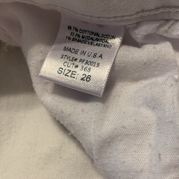 O2 denim white flares - Picture 6 of 6